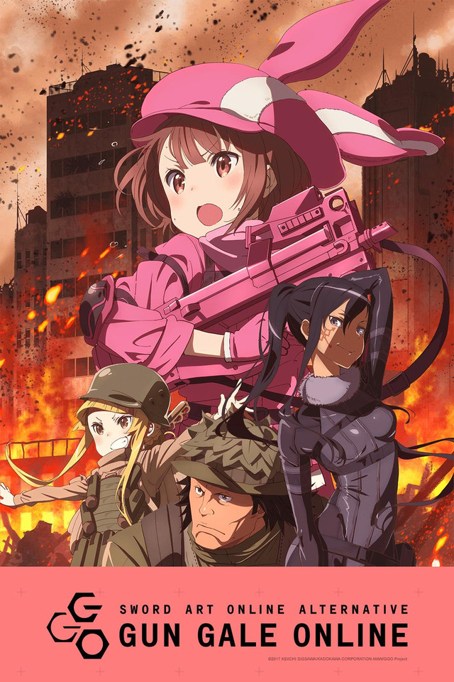 دانلود انیمه هنر شمشیر زنی آنلاین Sword Art Online Alternative: Gun Gale Online