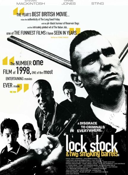 تماشای فیلم چخماق، قنداق و دو لوله پر از دود Lock Stock and Two Smoking Barrels 1998