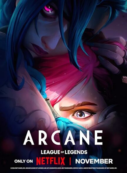 دانلود انیمیشن آرکین لیگ افسانه ها Arcane 2024