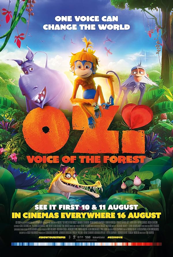 انیمیشن اوزی : صدای جنگل Ozi: Voice of the Forest 2024