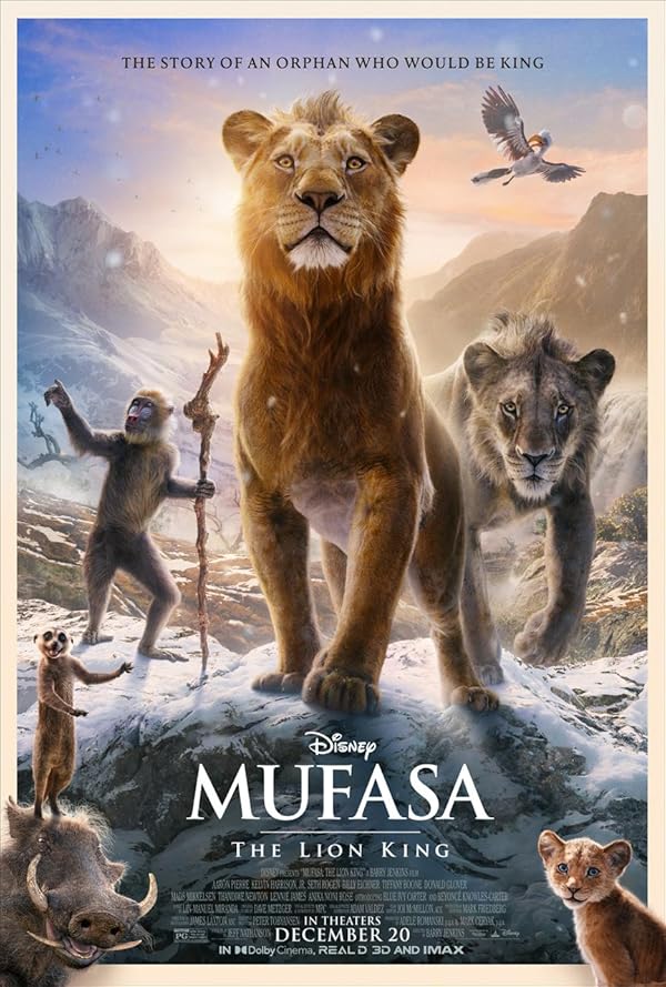 دانلود فیلم Mufasa: The Lion King 2024 موفاسا: شیر شاه
