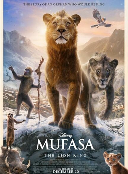 دانلود فیلم Mufasa: The Lion King 2024 موفاسا: شیر شاه