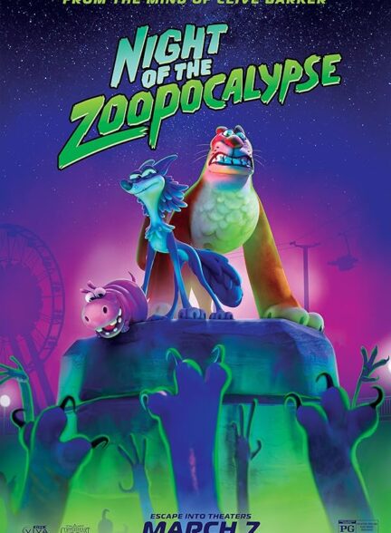 دانلود انیمیشن Night of the Zoopocalypse 2024 شبی در آخرالزمان باغ وحشی