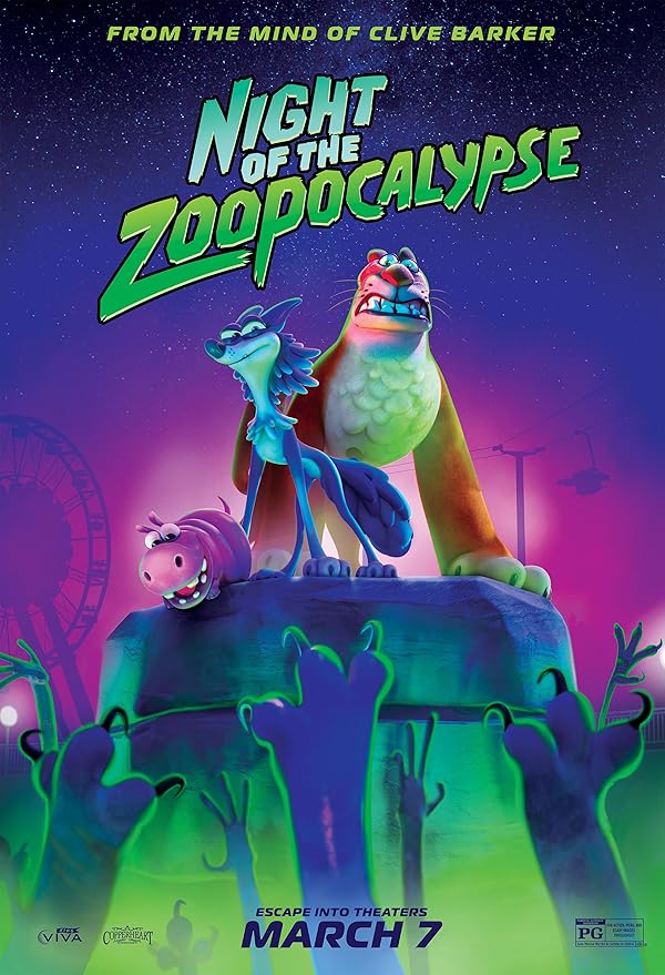 دانلود انیمیشن Night of the Zoopocalypse 2024 شبی در آخرالزمان باغ وحشی