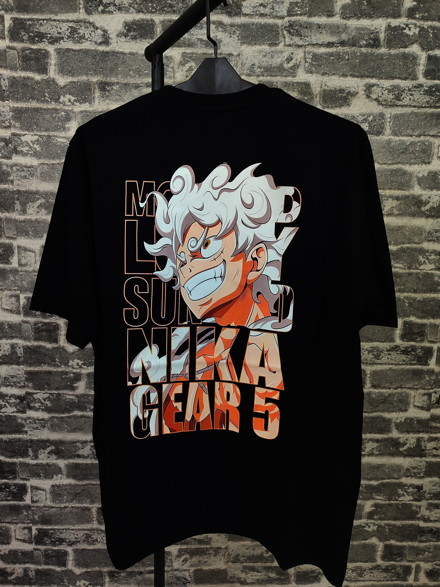 تیشرت طرح انیمه ای لوفی وان پیس One Piece کد 1017