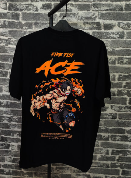 تیشرت طرح انیمه ای ایس وان پیس One Piece کد 1019