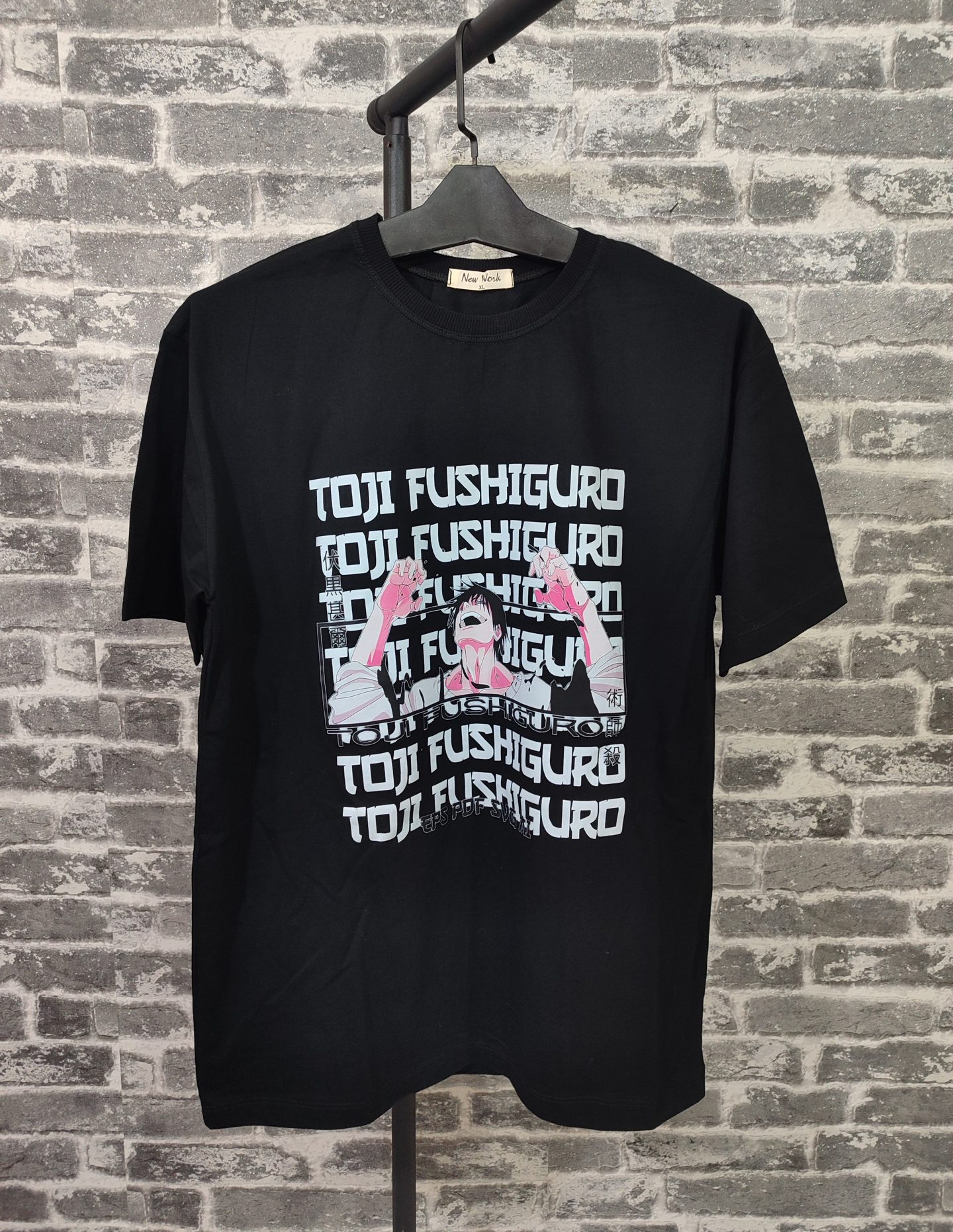 تیشرت انیمه ای توجی جوجوتسوکایسن Jujutsu Kaisen کد 1026