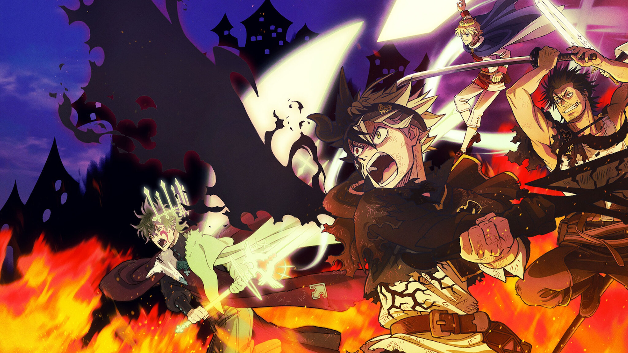 دانلود انیمه Black Clover شبدر سیاه